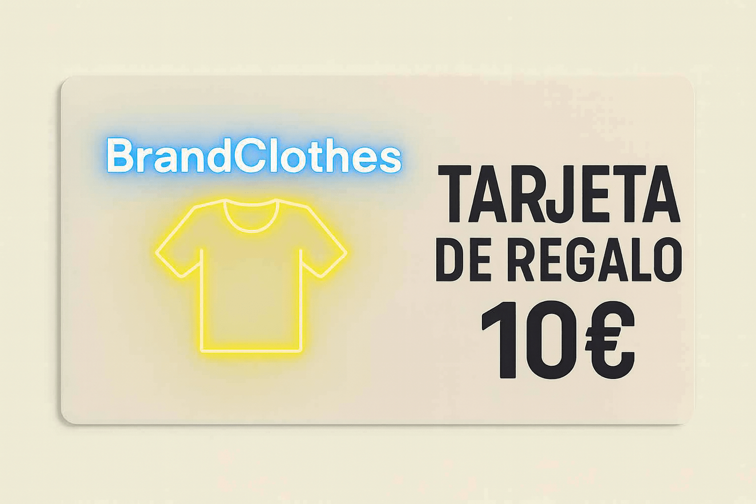 Tarjetas de Regalo -BrandClothes - BrandClothes